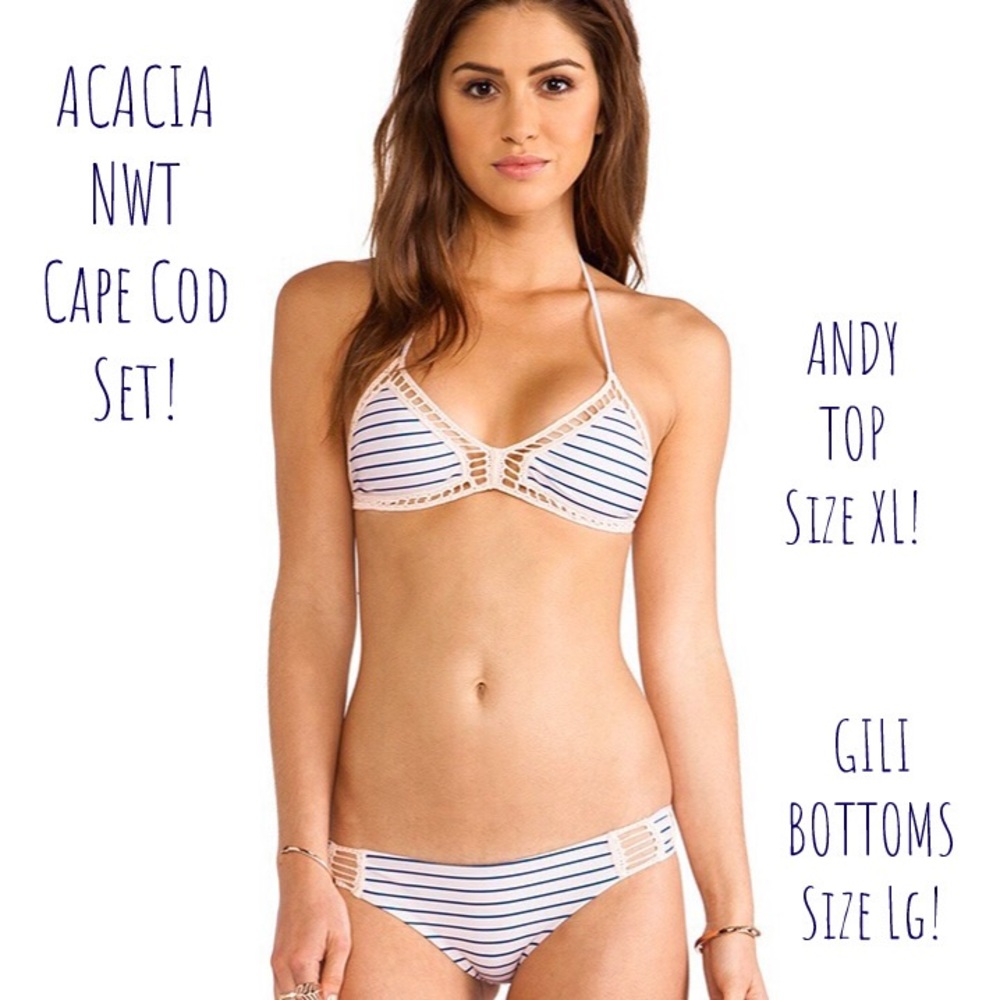 🚫SOLD🚫 Acacia Swimwear Cape Cod Set!🐳 Sz XL/Lg!